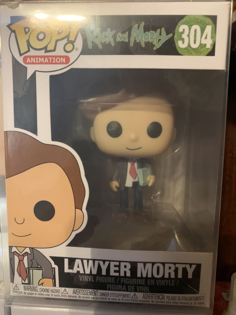 Lawyer Morty - 304 Rick And Morty Funko Pop Animation - Rick & Morty vinyl figure collectible [Barcode 889698229630] - Main Image 3