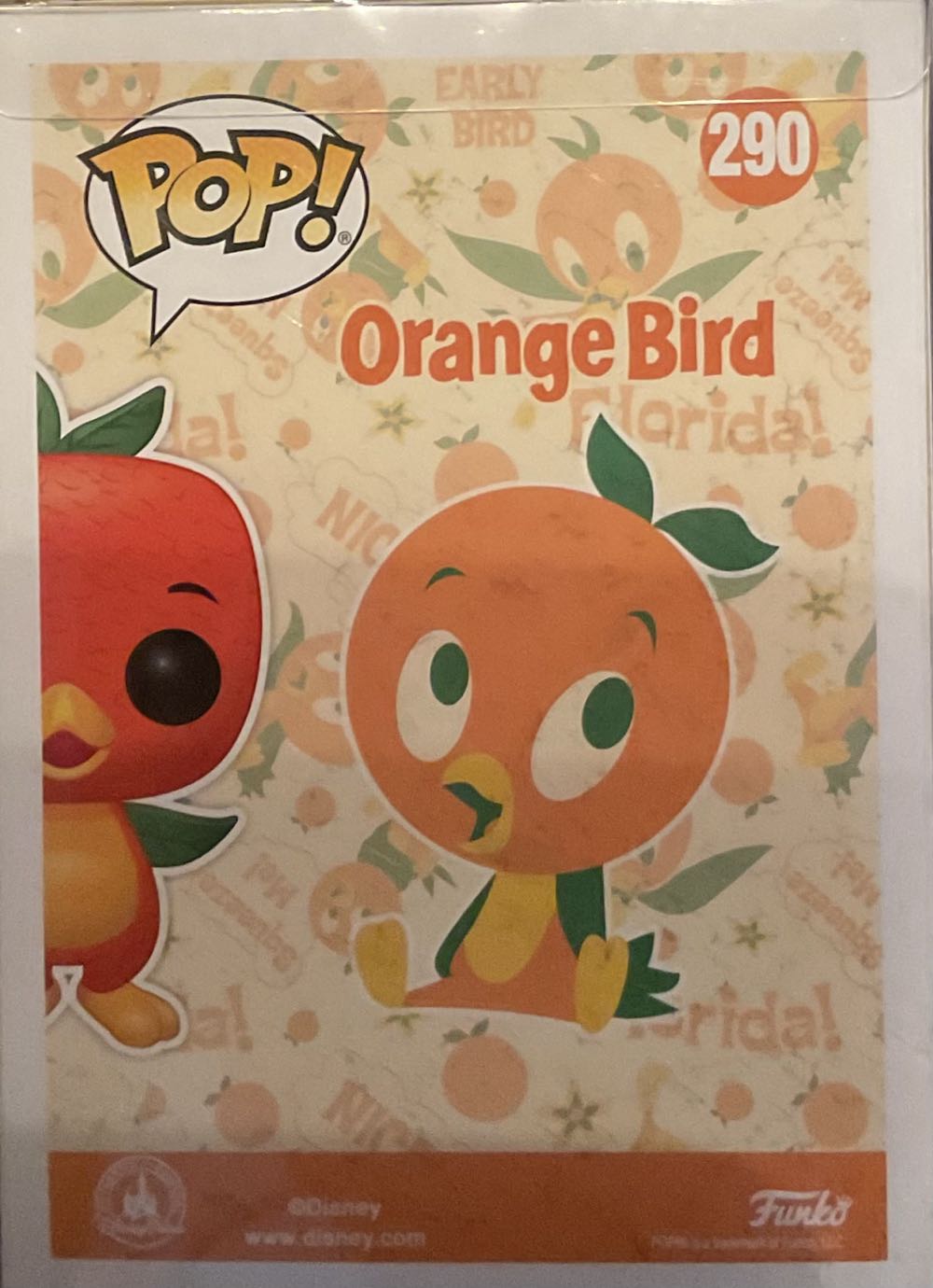 Orange Bird - Disney vinyl figure collectible [Barcode 400020150172] - Main Image 4