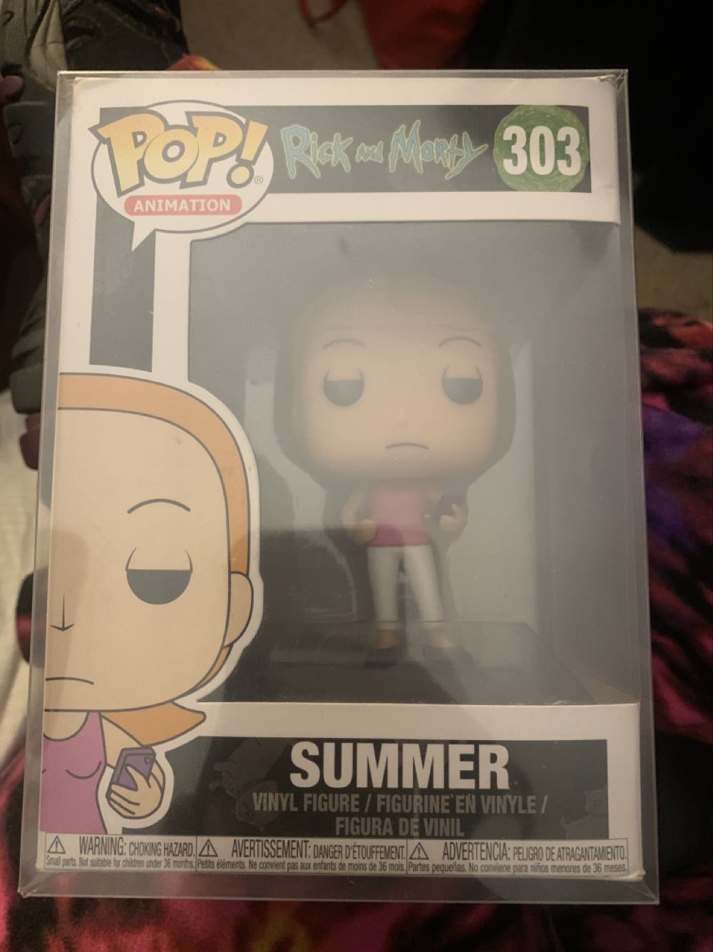 Summer - Rick & Morty vinyl figure collectible [Barcode 889698229609] - Main Image 3