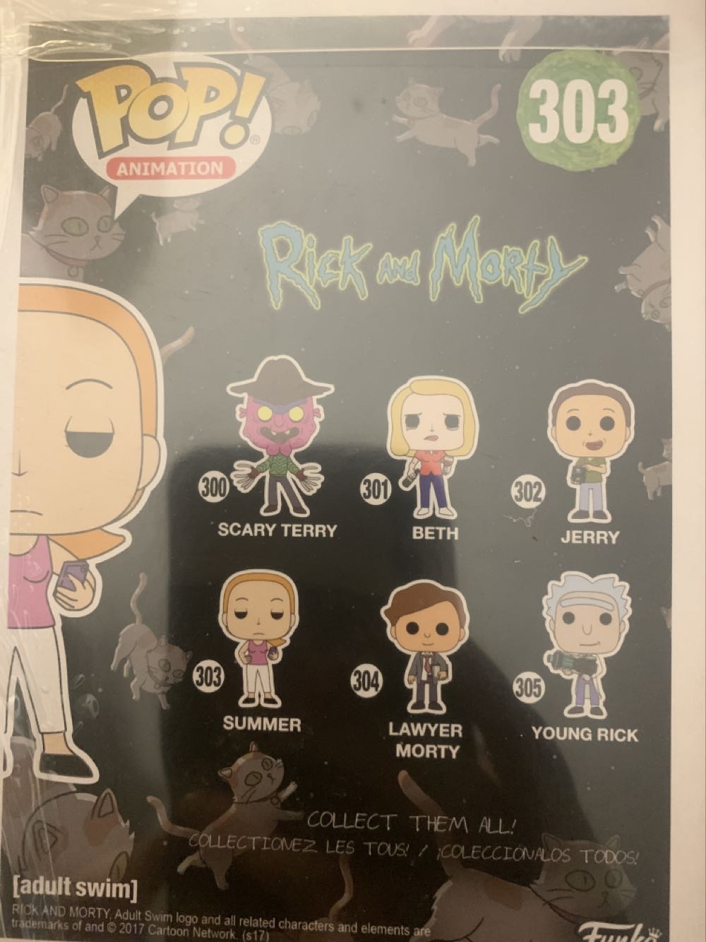 Summer - Rick & Morty vinyl figure collectible [Barcode 889698229609] - Main Image 4