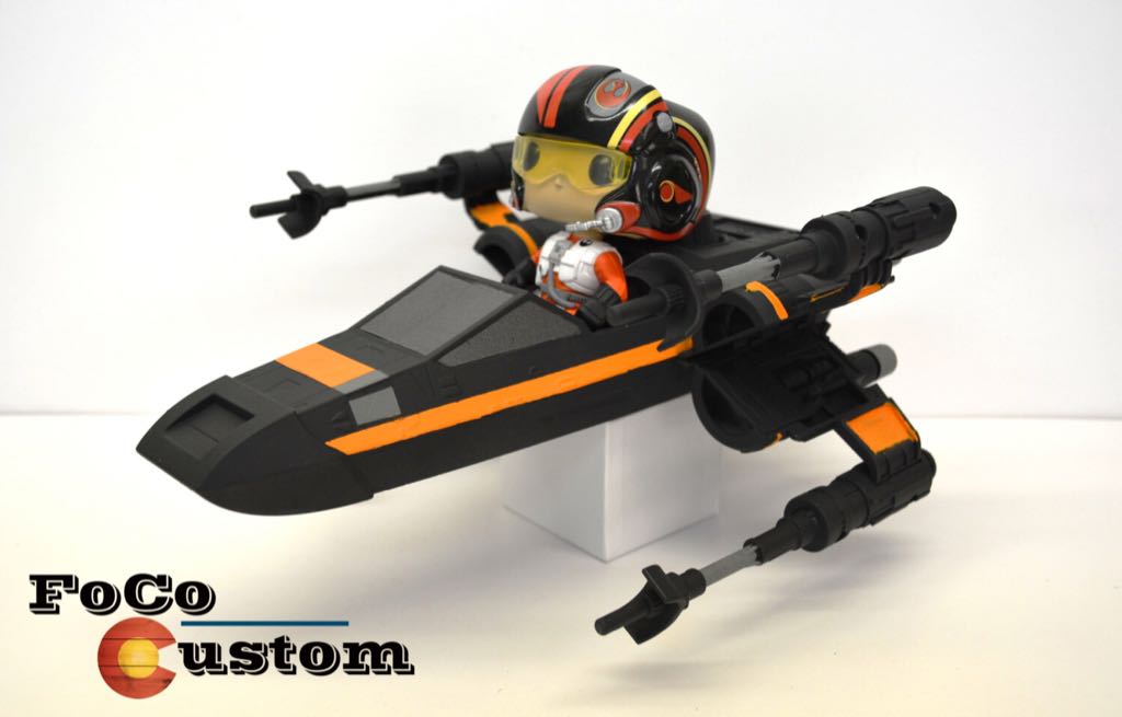 Star Wars - Poe Dameron & X-Wing Exclusive - Star Wars vinyl figure collectible - Main Image 2