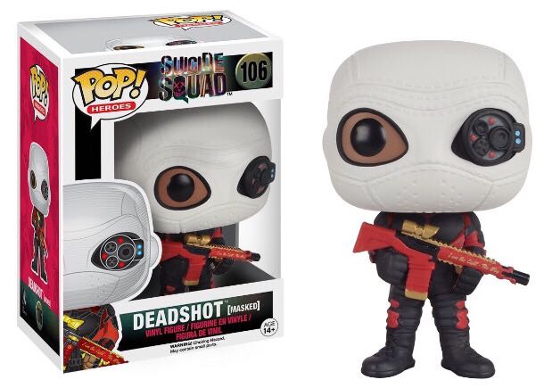 106 Deadshot Masked  vinyl figure collectible - Main Image 2