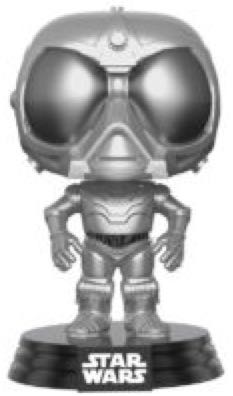 Star Wars #188 Death Star Droid (White) - Star Wars vinyl figure collectible - Main Image 2