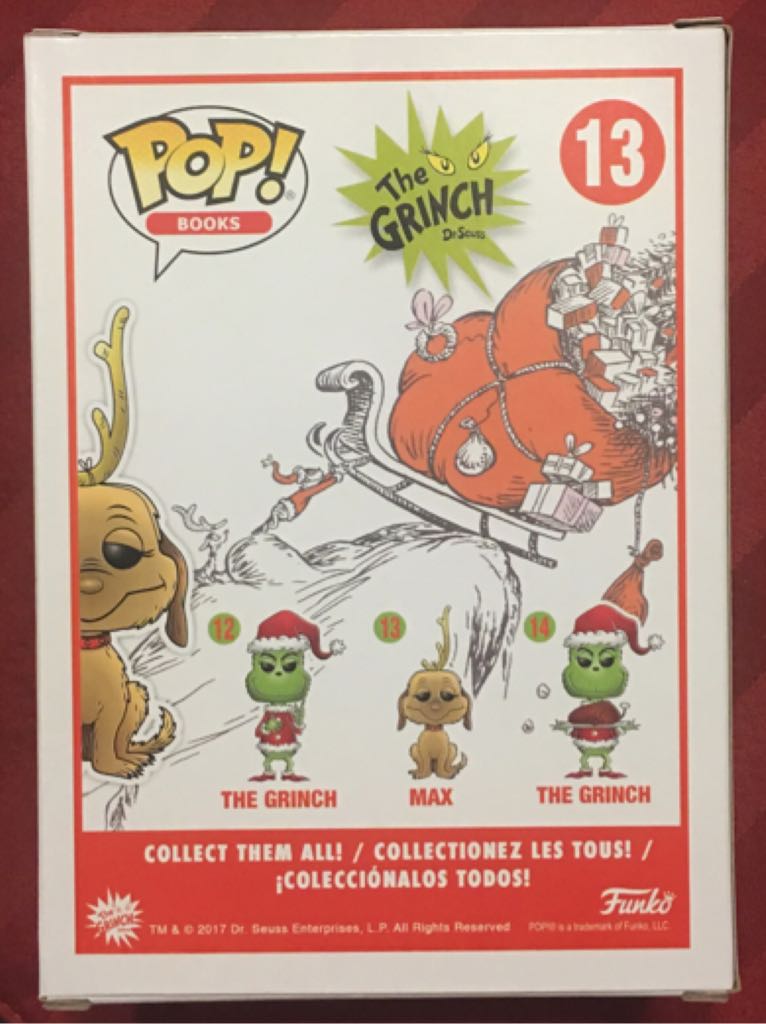 Max (Flocked) - Dr. Seuss vinyl figure collectible [Barcode 889698246743] - Main Image 2