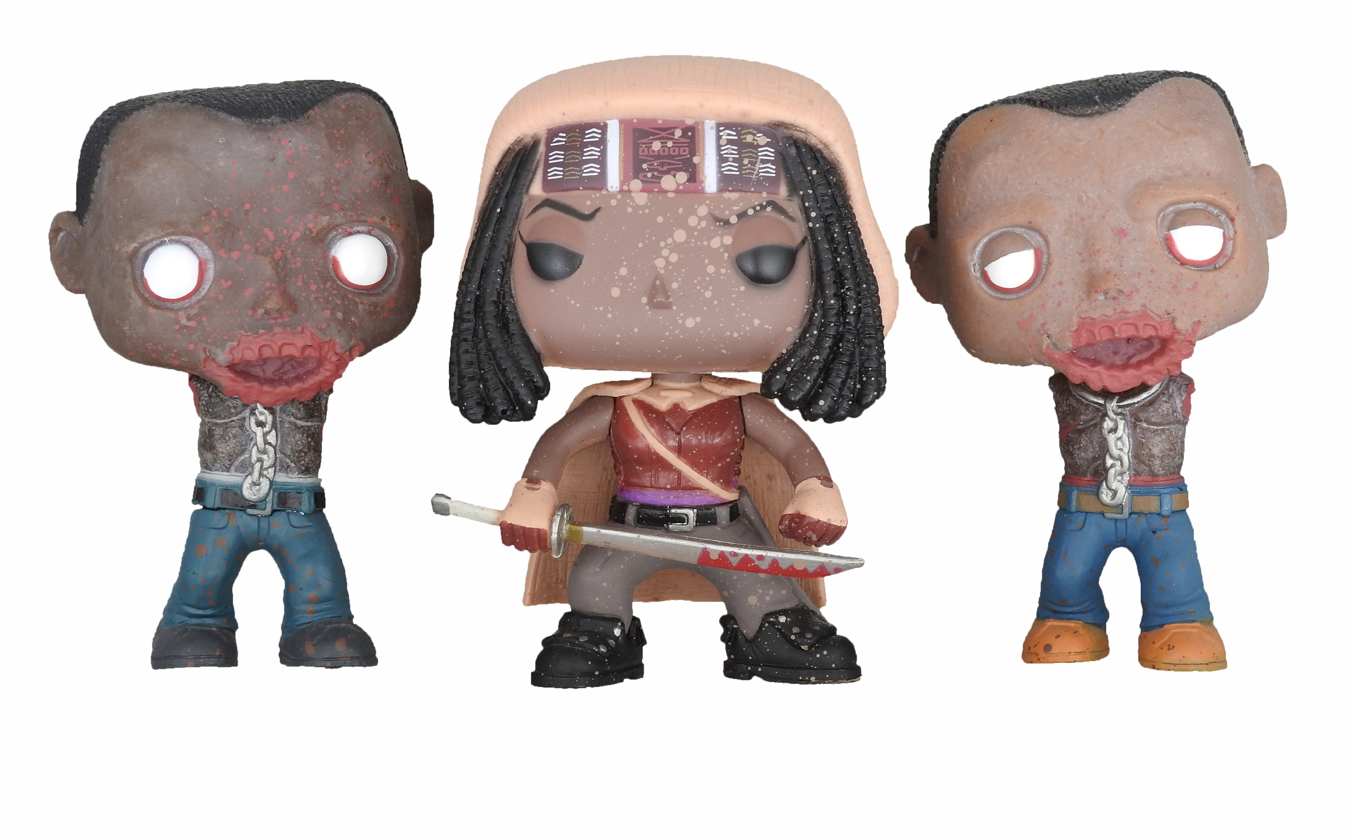Michonne and Pets - The Walking Dead vinyl figure collectible - Main Image 2