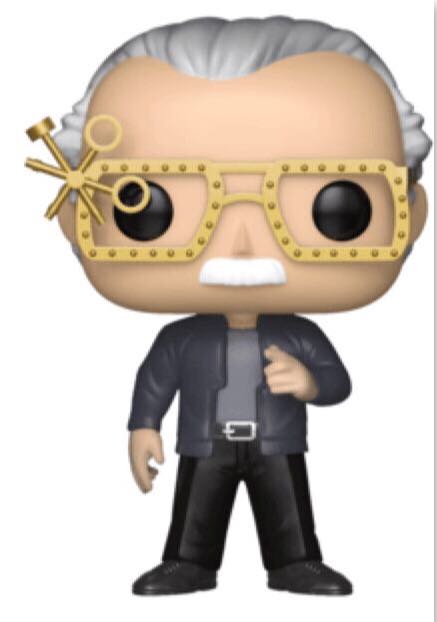 Stan Lee (Futuristic Glasses) Walmart - Stan Lee vinyl figure collectible - Main Image 2