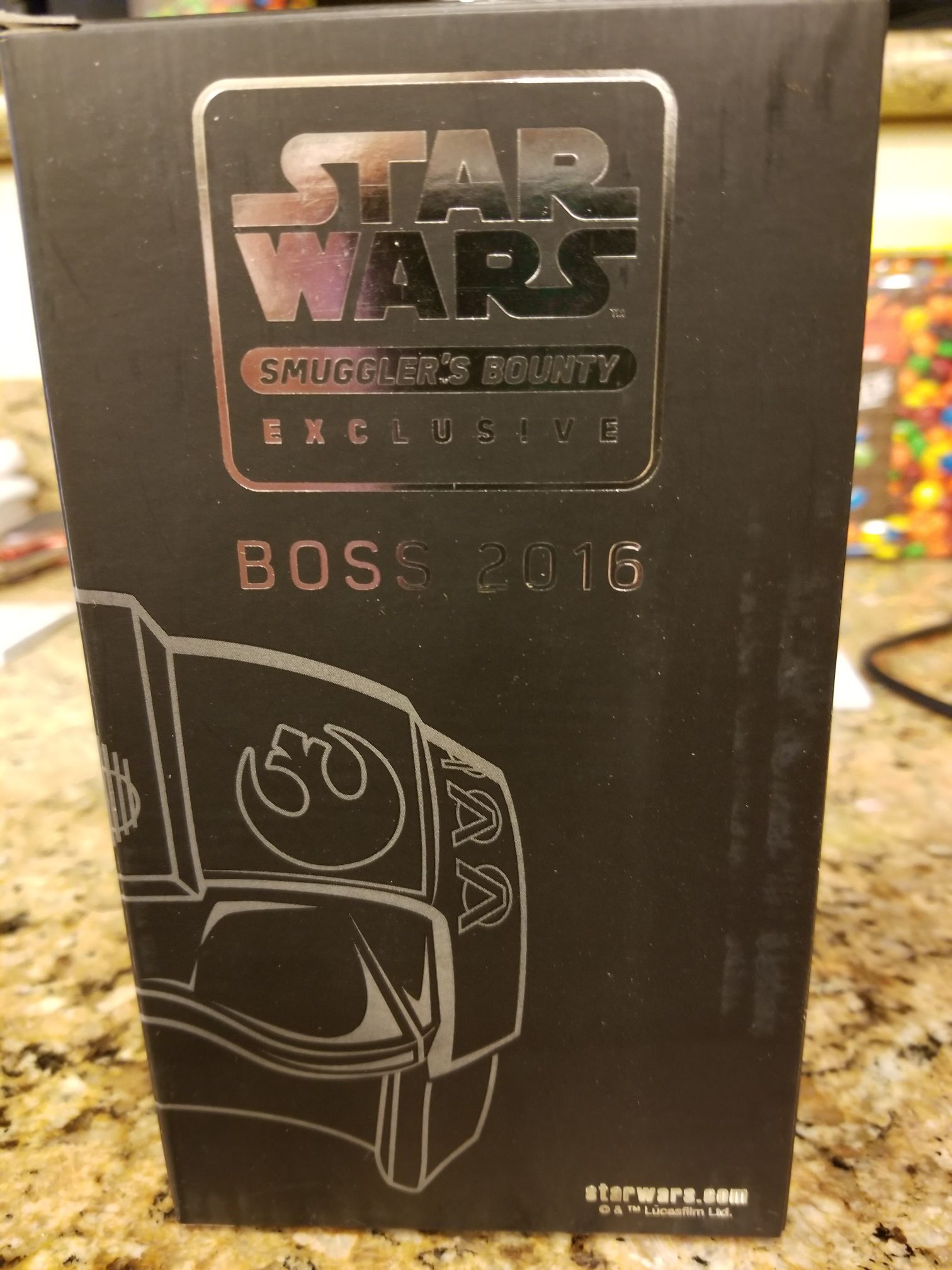 Star Wars Smugglers Bounty Boss 2016 Rebel Pilot - Star Wars vinyl figure collectible - Main Image 2