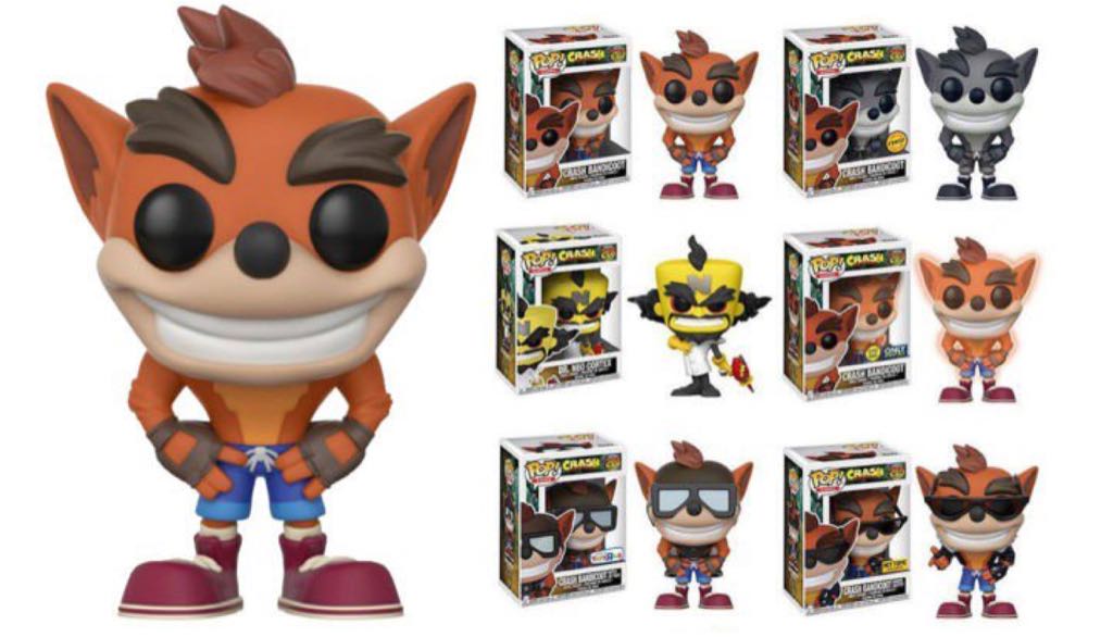 Crash Bandicoot (Flocked) - Crash Bandicoot vinyl figure collectible [Barcode 889698256438] - Main Image 2