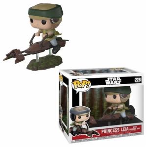 Star Wars #228 Princess Leia with Speeder Bike - Star Wars vinyl figure collectible - Main Image 2
