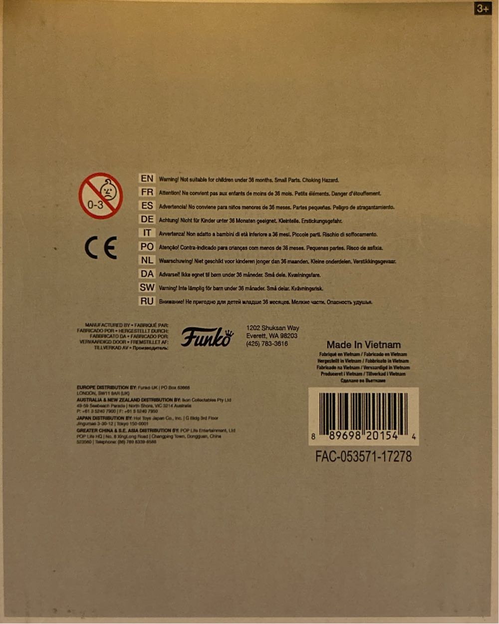 #215 Deluxe: Star Wars: Rise Of Skywalker: Kylo Ren with Tie Fighter - Star Wars vinyl figure collectible [Barcode 889698201544] - Main Image 4