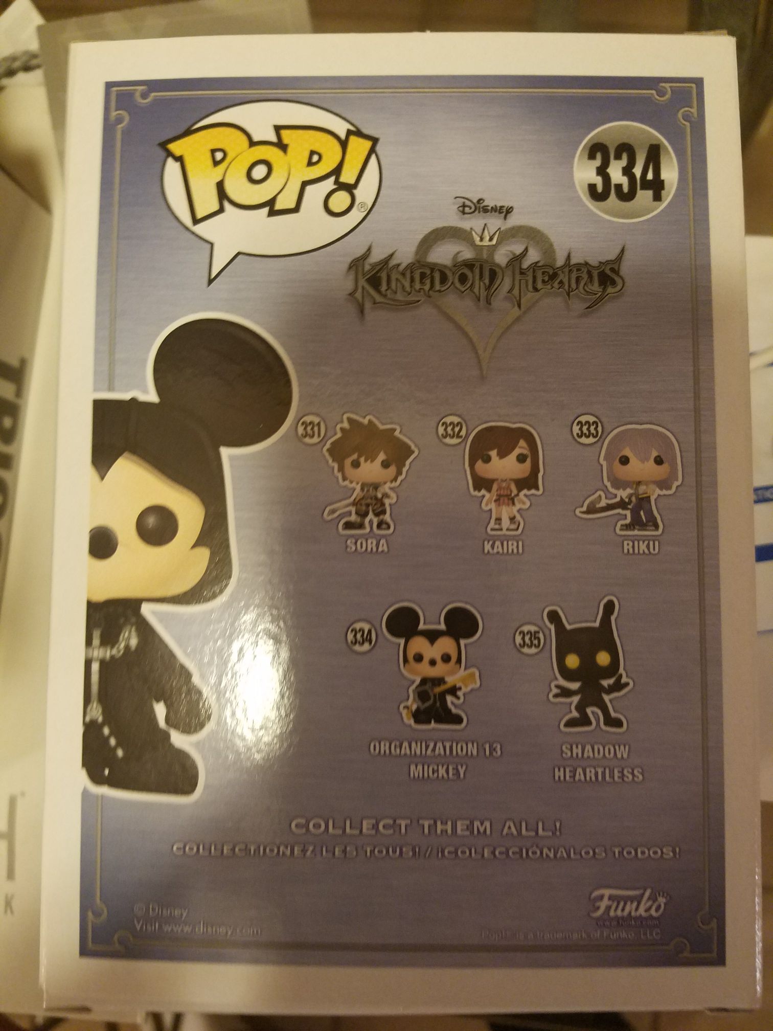 Organization 13 Mickey - Kingdom Hearts vinyl figure collectible [Barcode 889698253529] - Main Image 2