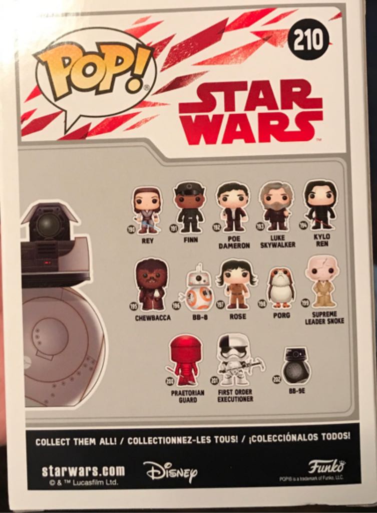 # 210 Resistance BB Unit - Star Wars vinyl figure collectible [Barcode 889698147620] - Main Image 2