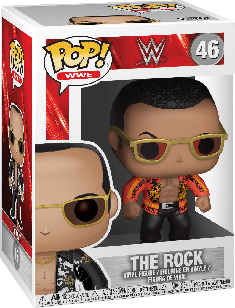 WWE: The Rock - WWE vinyl figure collectible [Barcode 889698248242] - Main Image 4