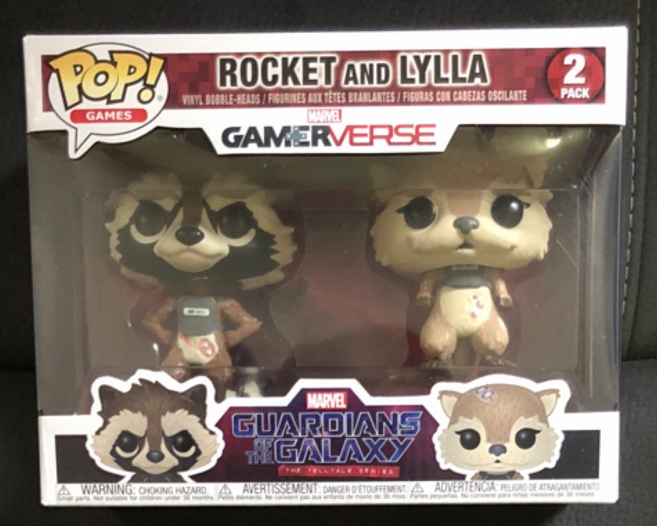 Guardians Of The Galaxy: Rocket And Lyla - Marvel Universe vinyl figure collectible [Barcode 889698232128] - Main Image 2