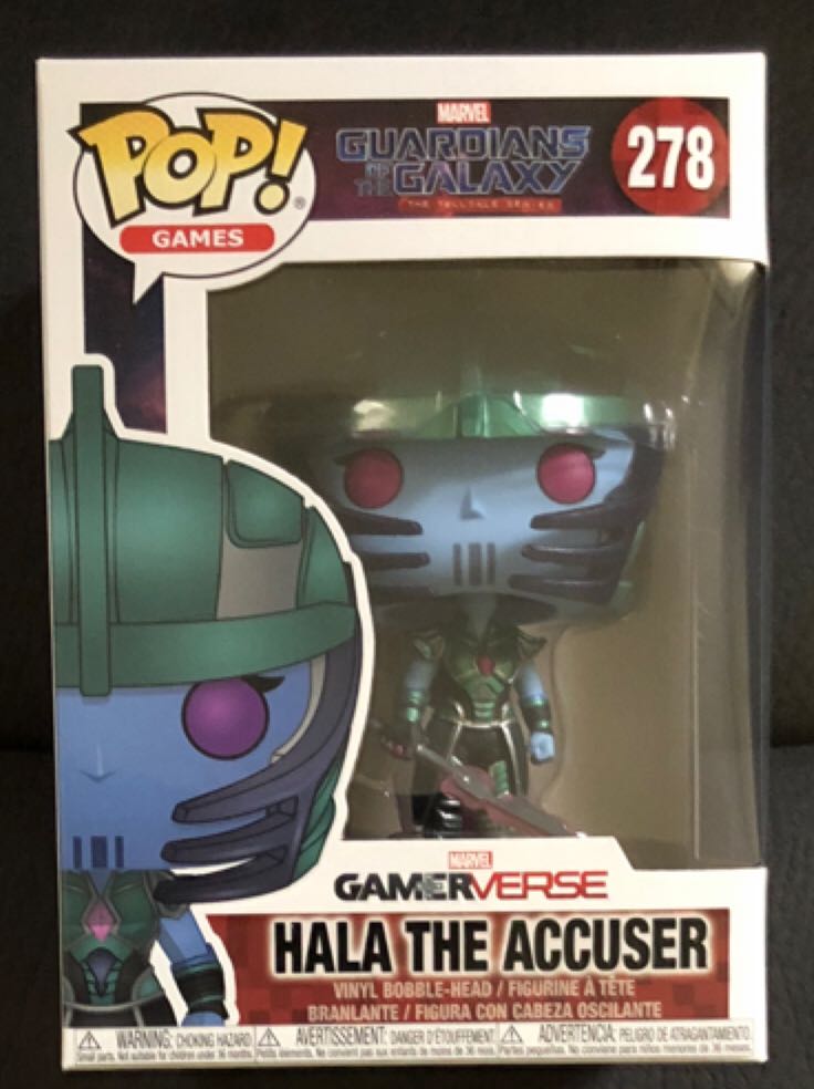 Captain Marvel: Hala the Accuser, #278 - Guardians of the Galaxy vinyl figure collectible [Barcode 889698245197] - Main Image 2
