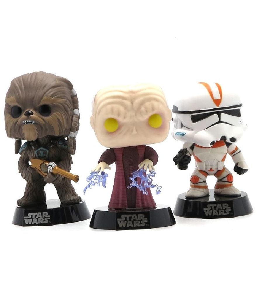 Star Wars: Tarful, Unhooded Emperor, Utapau Clone Trooper - Star Wars vinyl figure collectible - Main Image 2