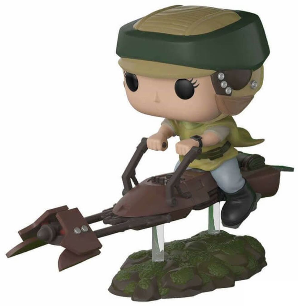 Princess Leia With Speeder Bike #228 - Star Wars vinyl figure collectible - Main Image 2