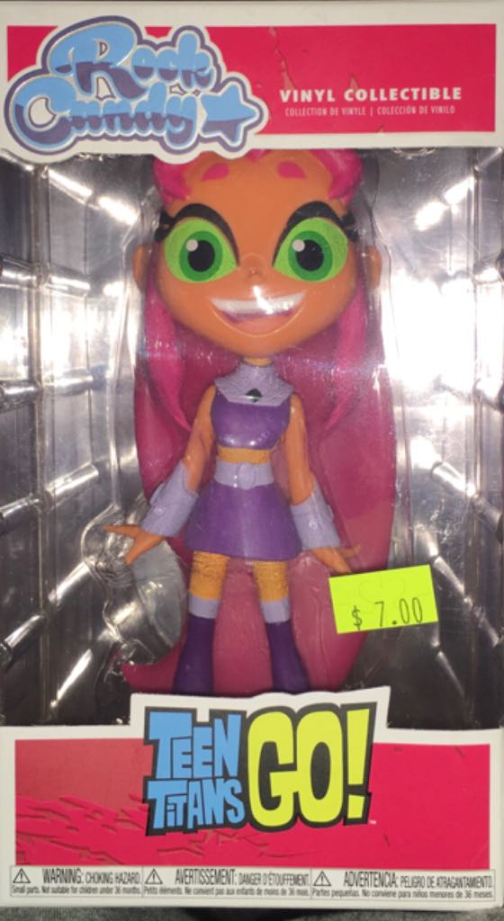 starfire rock candy - Teen Titans Go! vinyl figure collectible [Barcode 889698219860] - Main Image 2
