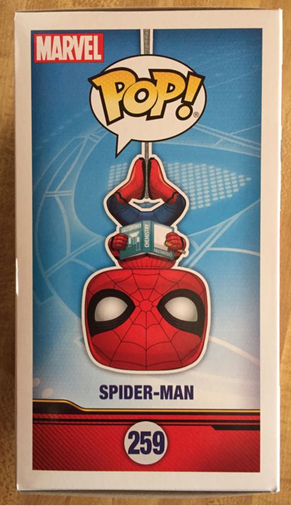Spider-Man (Upside Down) Pop! 259 - Spider-Man vinyl figure collectible [Barcode 889698234559] - Main Image 2
