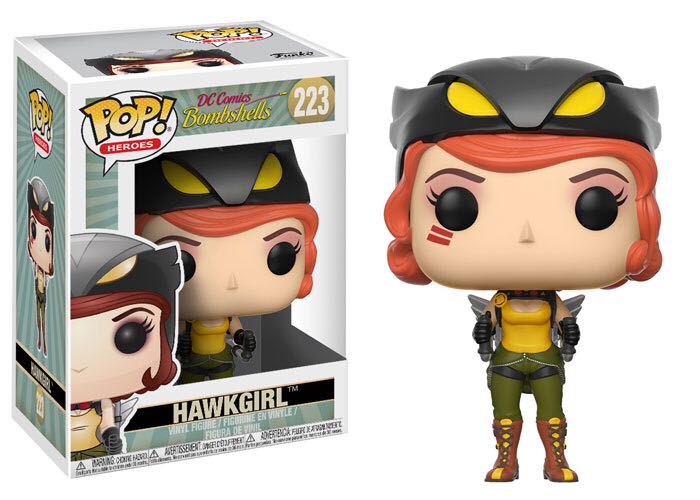 Hawkgirl - Comics Bombshells vinyl figure collectible [Barcode 889698228923] - Main Image 2