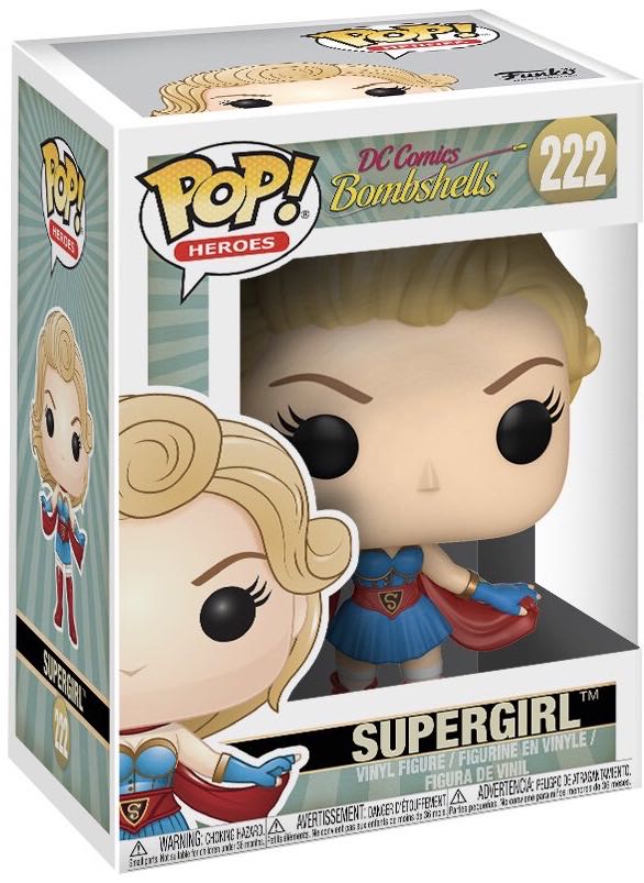 Supergirl - Comics Bombshells vinyl figure collectible [Barcode 889698228947] - Main Image 3