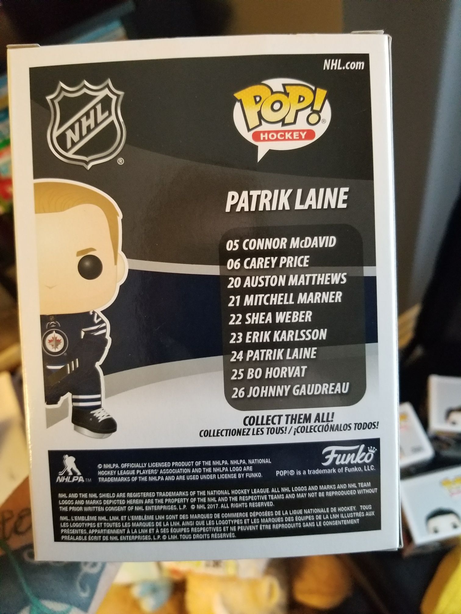 Patrik Laine  vinyl figure collectible [Barcode 889698212748] - Main Image 2