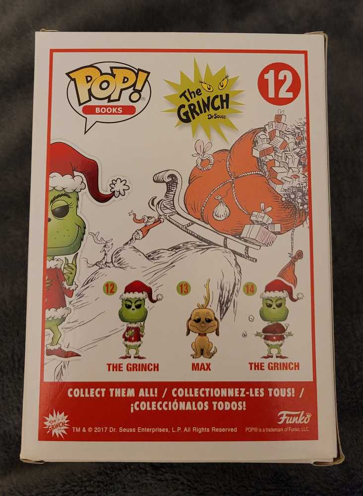 Grinch, The - How the Grinch Stole Christmas vinyl figure collectible [Barcode 889698291538] - Main Image 4