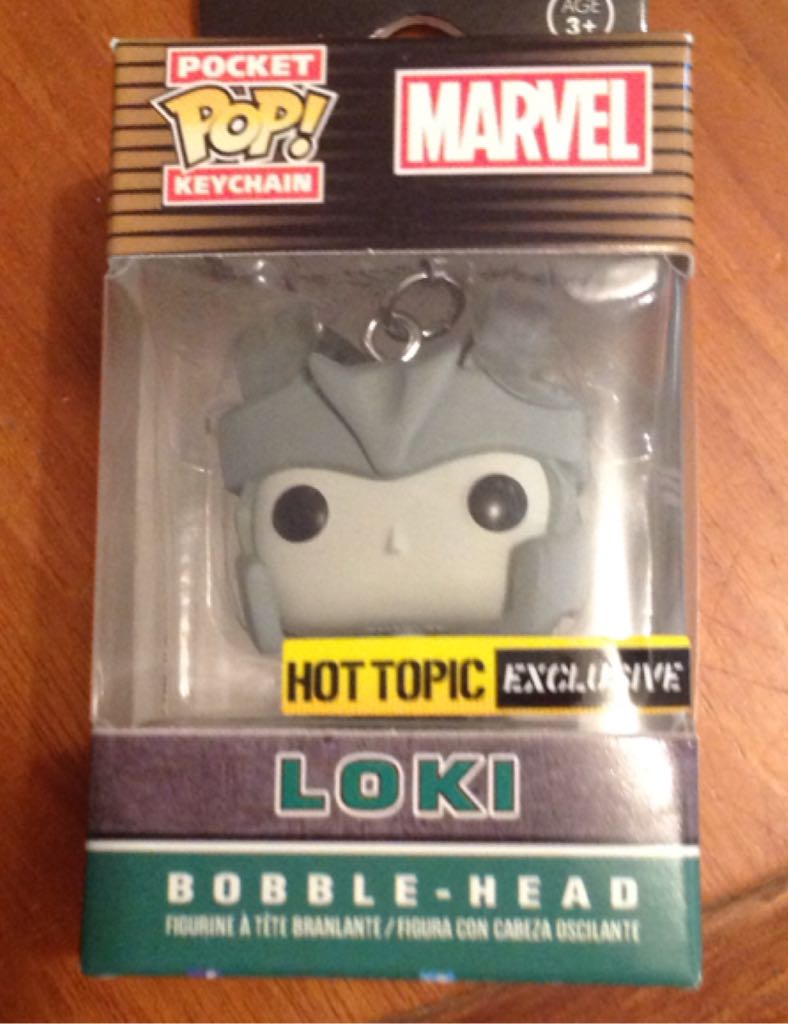 Keyring: Loki (B&W) - Thor vinyl figure collectible - Main Image 2