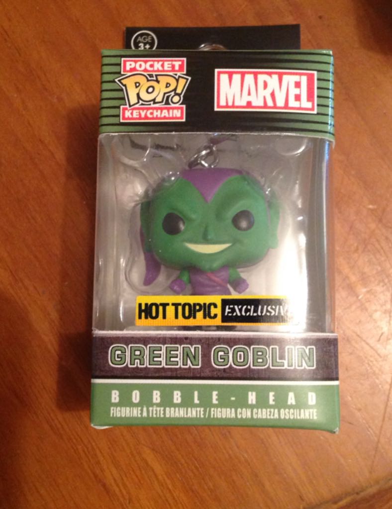 Keychain: Spiderman: Green Goblin  vinyl figure collectible - Main Image 2