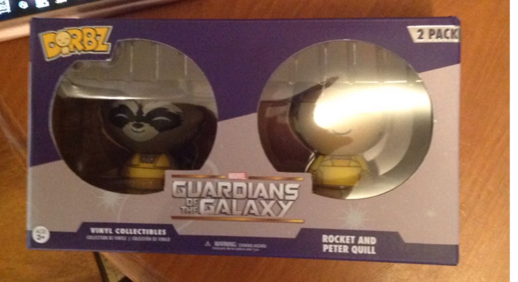 GOG2: Rocket & Peter Quill  vinyl figure collectible [Barcode 889698149648] - Main Image 2