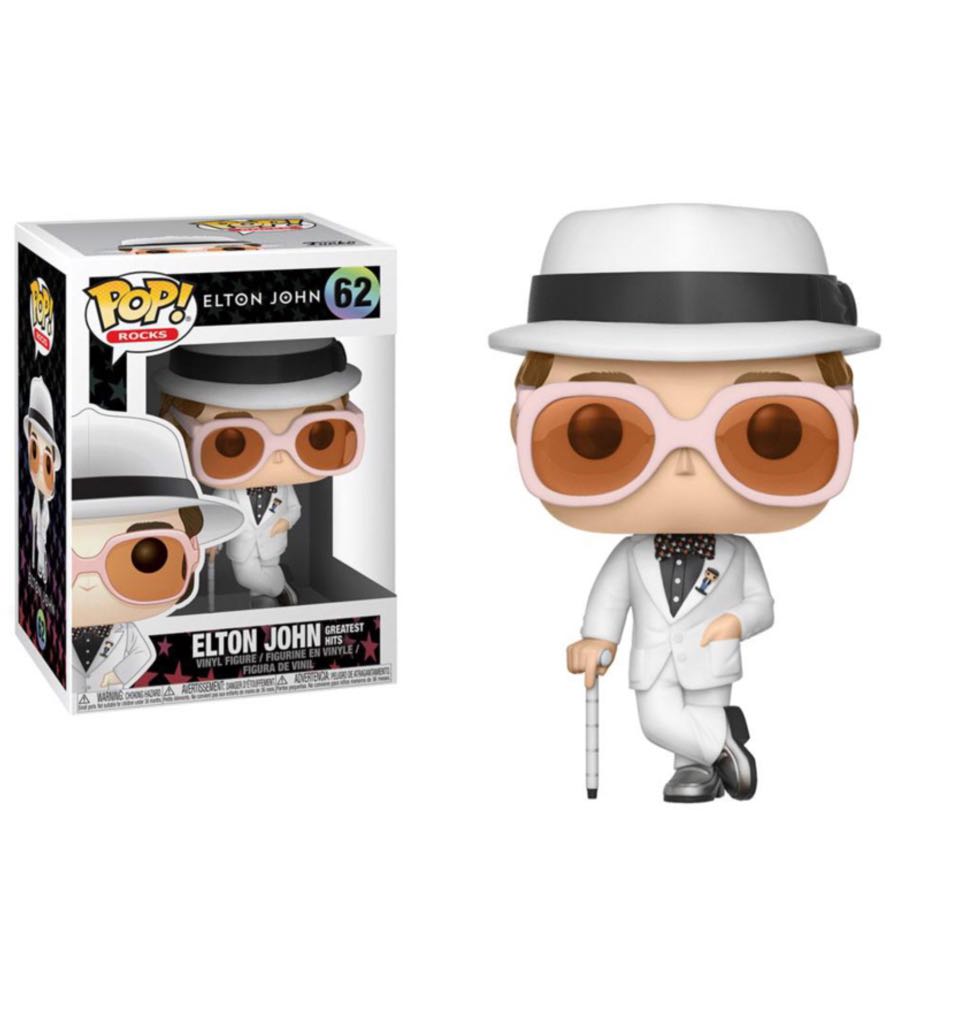 Elton John Greatest Hits - Elton John vinyl figure collectible [Barcode 889698253208] - Main Image 2