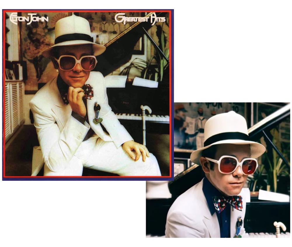 Elton John Greatest Hits - Elton John vinyl figure collectible [Barcode 889698253208] - Main Image 3