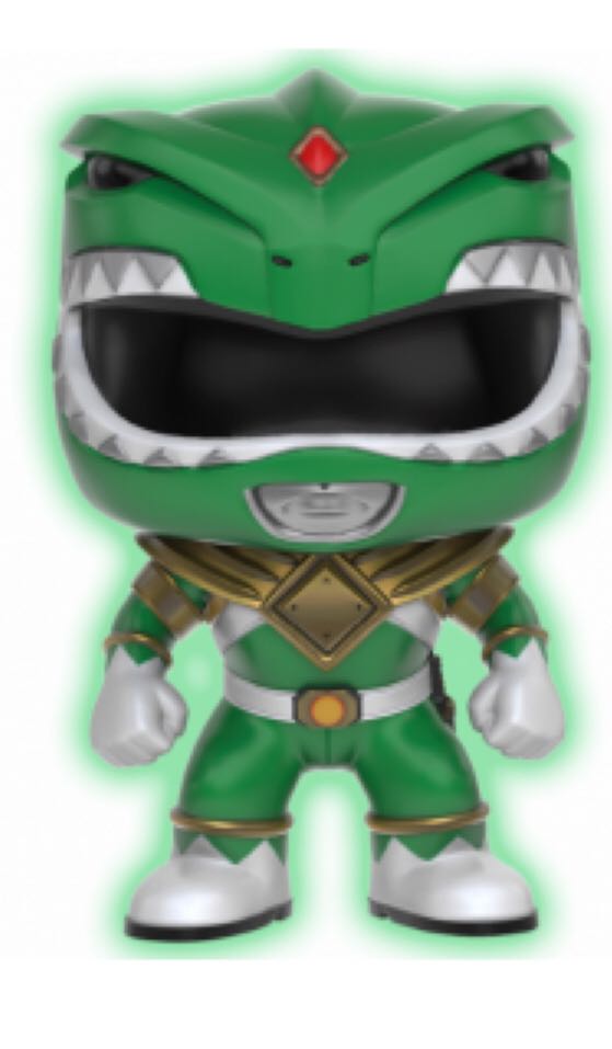 Mighty Morphin Power Rangers - Green Ranger (Glow in the Dark) - Mighty Morphin Power Rangers vinyl figure collectible - Main Image 2