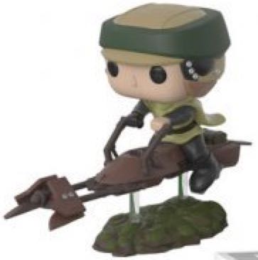 Luke Skywalker With Speeder Bike #229 - Star Wars vinyl figure collectible - Main Image 2