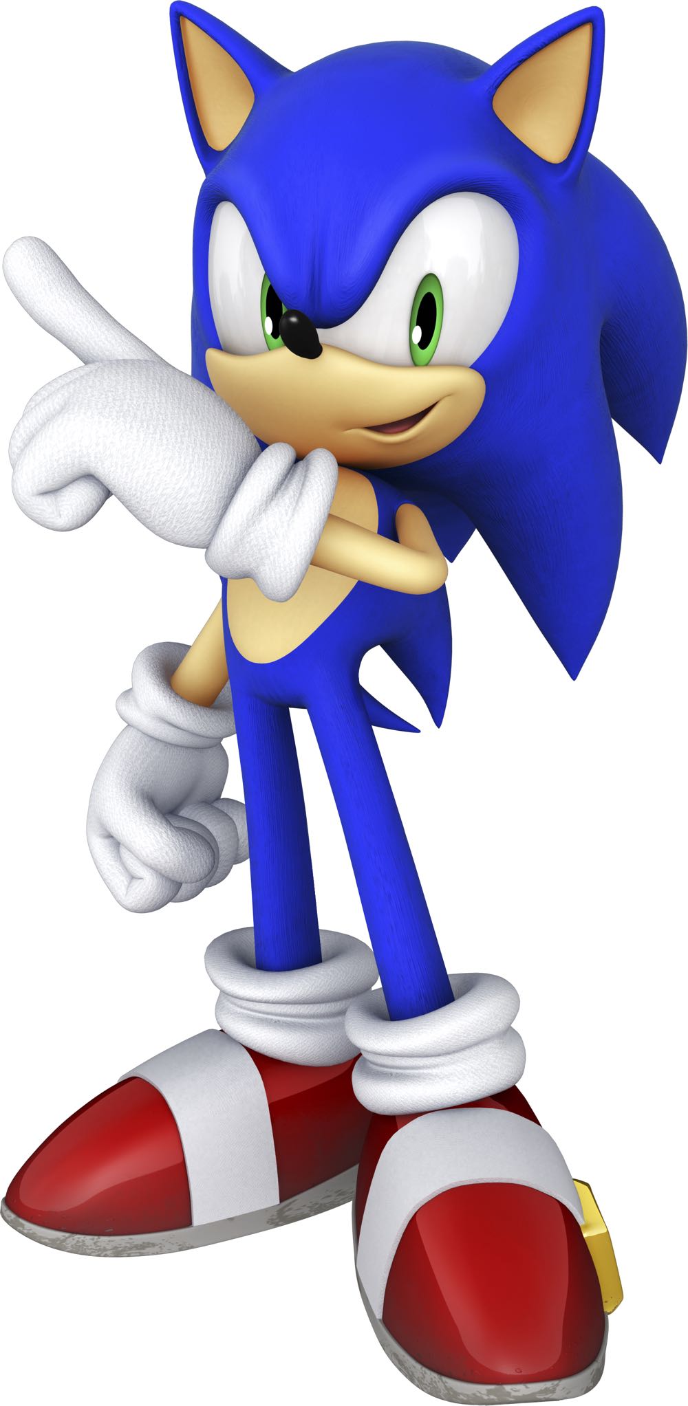 Sonic (with Emerald) - Sonic the Hedgehog vinyl figure collectible [Barcode 889698201476] - Main Image 4