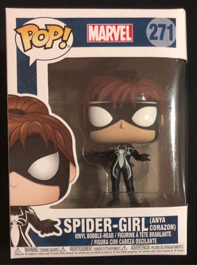 Spider-Girl (Anya Corazon) Pop! 271 - Spider-Man vinyl figure collectible [Barcode 889698147927] - Main Image 2