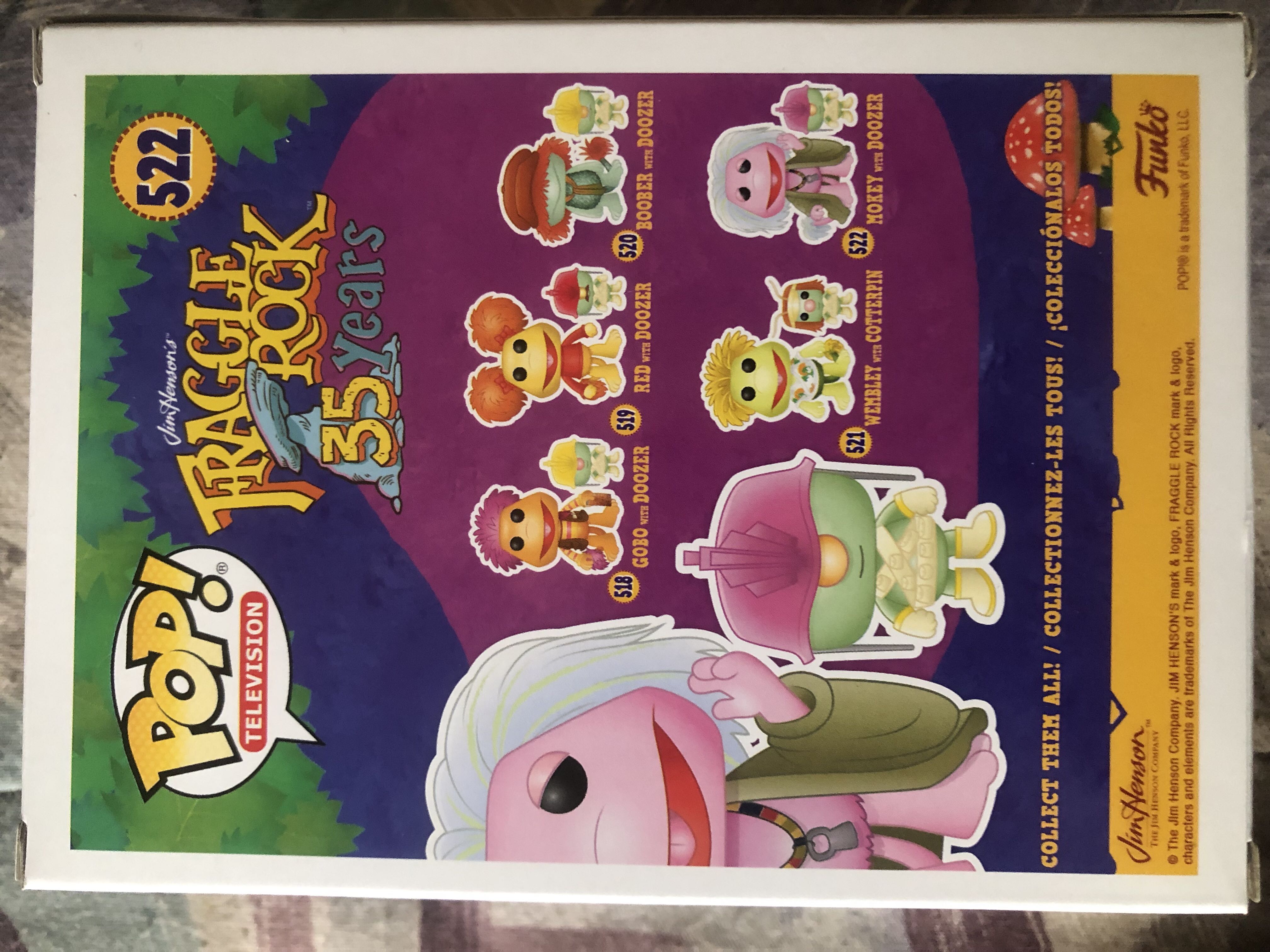 Mokey with Doozer - Fraggle Rock vinyl figure collectible [Barcode 889698150422] - Main Image 2