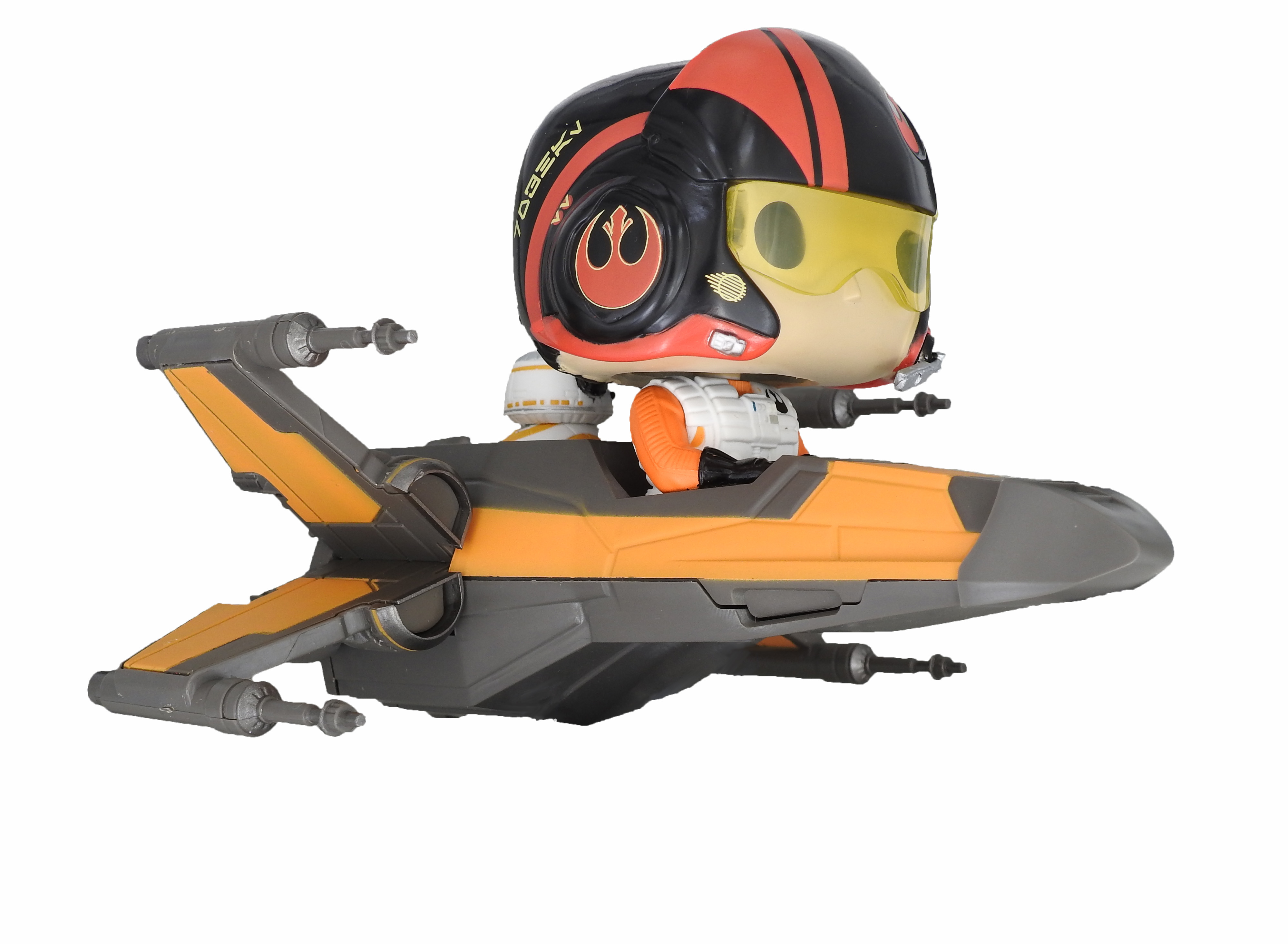 Poe Dameron With X-Wing - Star Wars vinyl figure collectible - Main Image 2