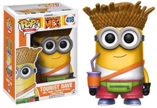 Tourist Dave  vinyl figure collectible - Main Image 2
