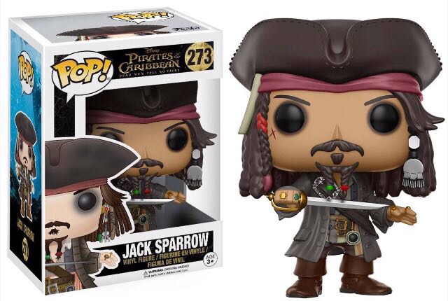 273 Jack Sparrow  vinyl figure collectible - Main Image 2