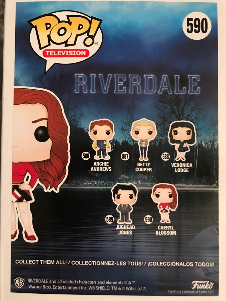 Cheryl Blossom - Riverdale vinyl figure collectible - Main Image 2