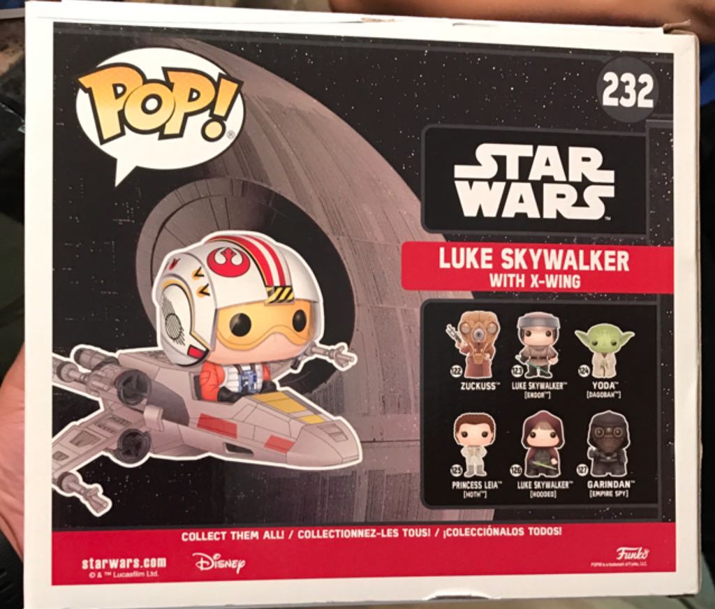 Luke Skywalker (With X-Wing) - Star Wars vinyl figure collectible [Barcode 889698152020] - Main Image 2