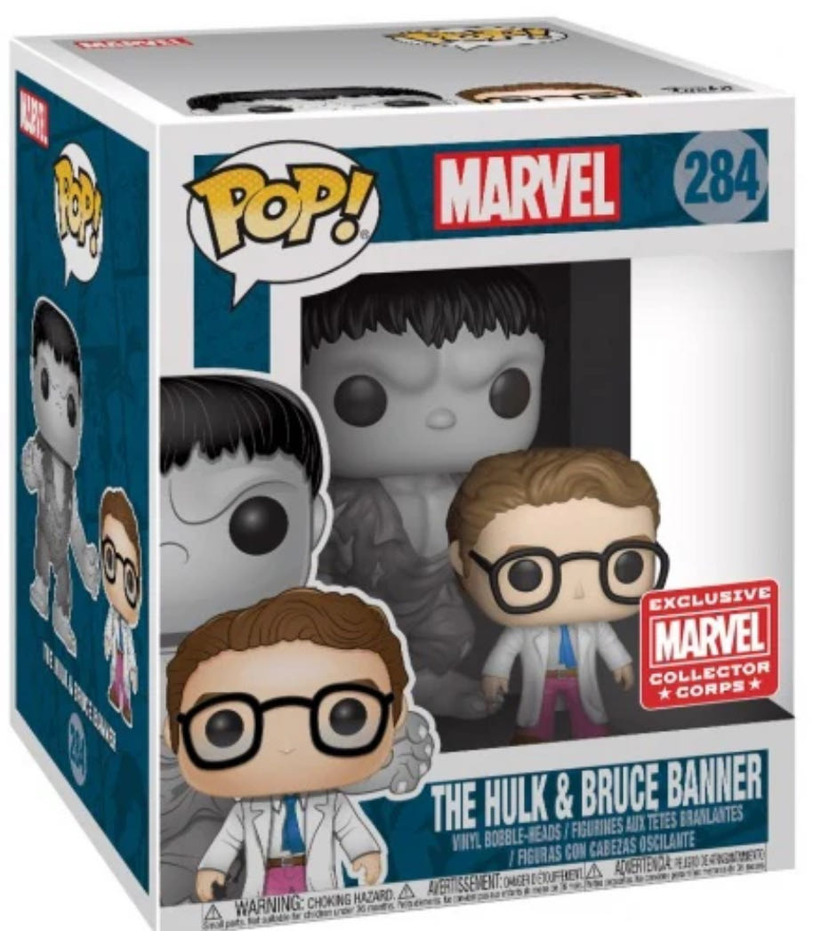 The Hulk & Bruce Banner - Marvel Universe vinyl figure collectible - Main Image 3