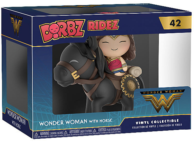 Wonder Woman with Horse - Wonder Woman vinyl figure collectible [Barcode 889698251563] - Main Image 3