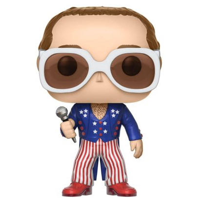Elton John ( Red, White, & Blue) - Elton John vinyl figure collectible [Barcode 889698262958] - Main Image 3