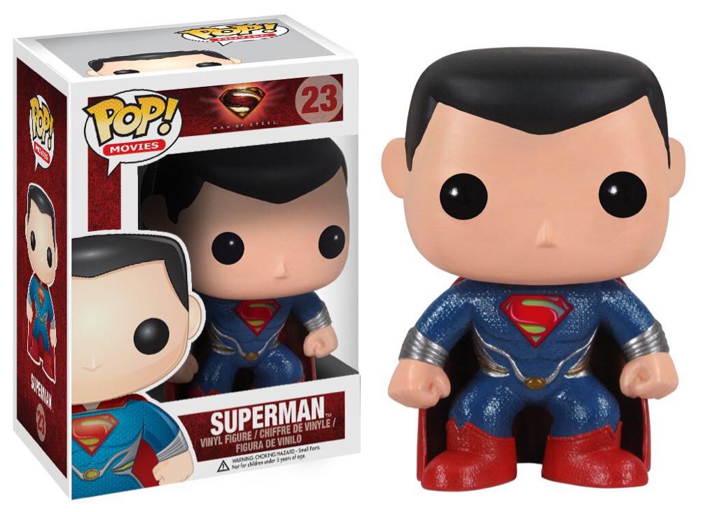Superman Men Of Steal Funko Pop  vinyl figure collectible - Main Image 2
