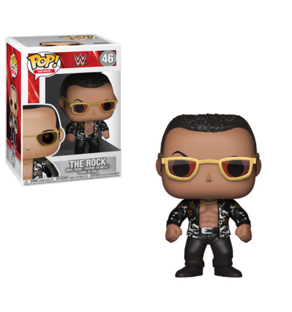 WWE: The Rock - WWE vinyl figure collectible - Main Image 2