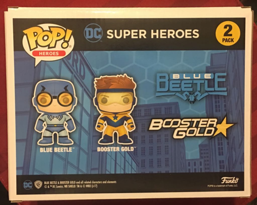Blue Beetle & Booster Gold - DC: Superheroes vinyl figure collectible [Barcode 889698233859] - Main Image 2