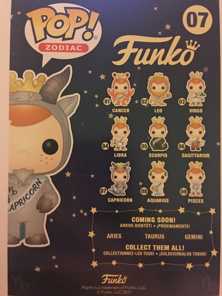Capricorn - Freddy Funko vinyl figure collectible [Barcode 889698150576] - Main Image 2