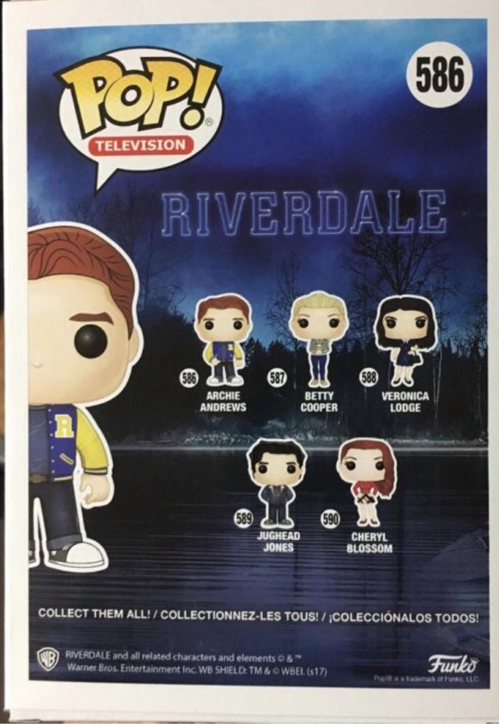 Archie Andrews - Riverdale vinyl figure collectible [Barcode 889698259125] - Main Image 2